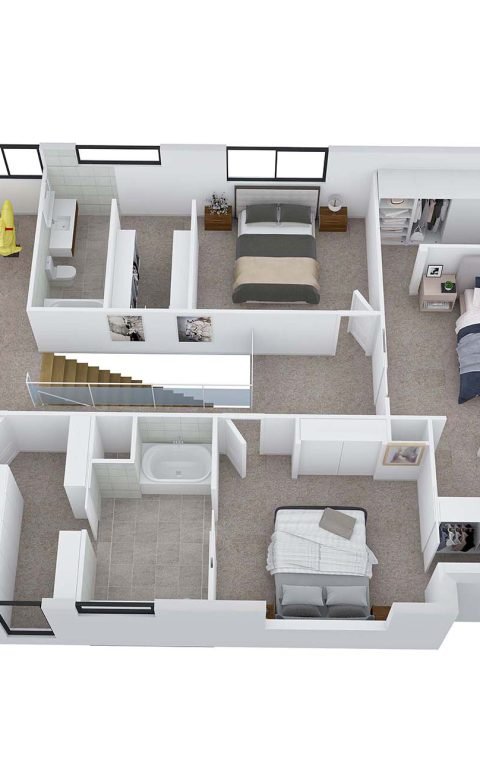 3D FLOOR PLAN RENDER